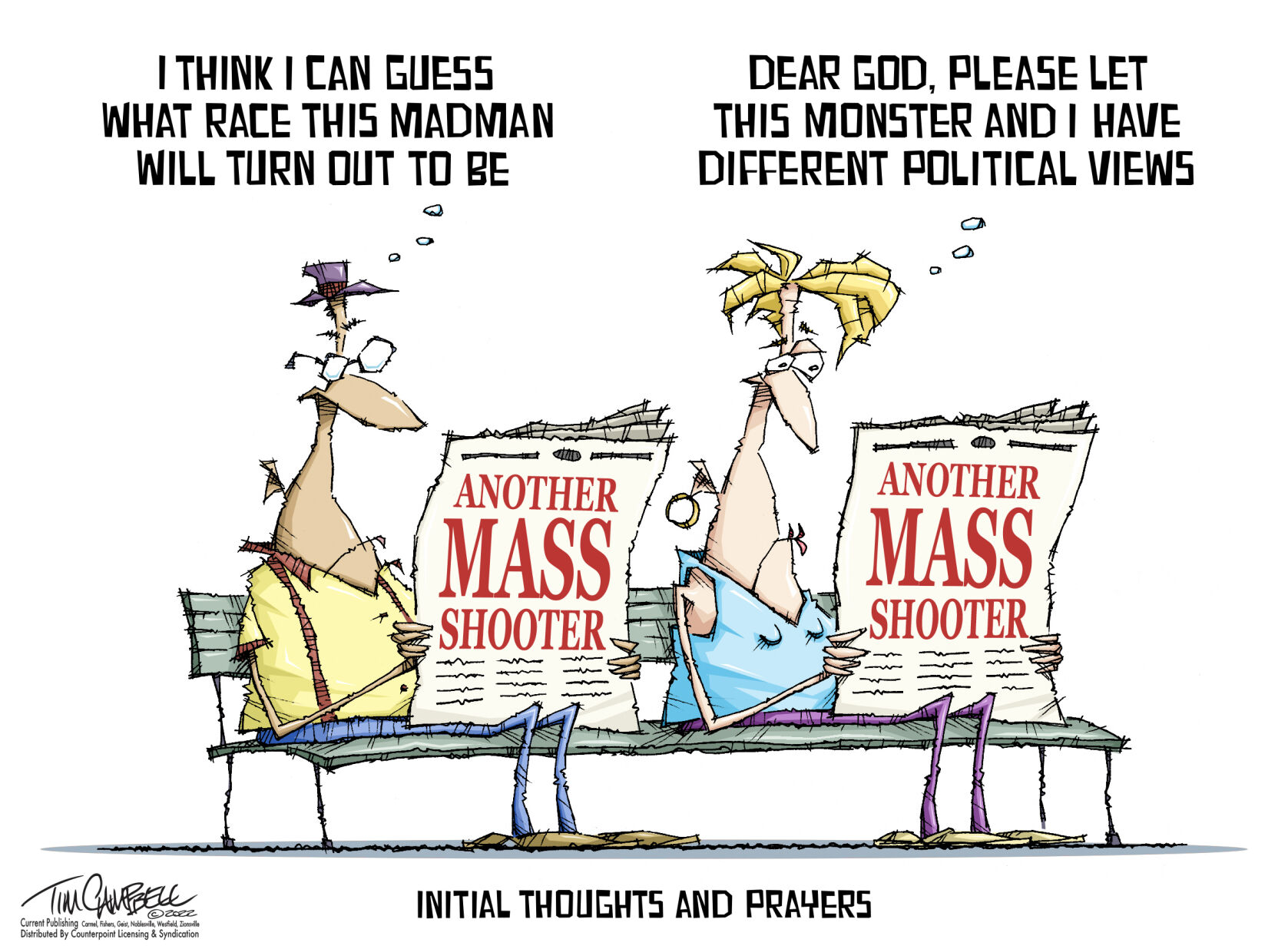 Tim Campbell editorial cartoon
